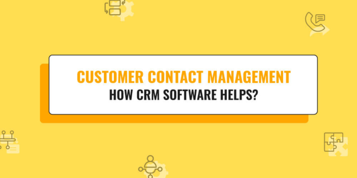 Customer contact management in CRM