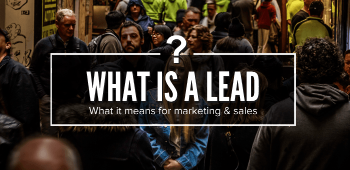 What is a lead - define lead