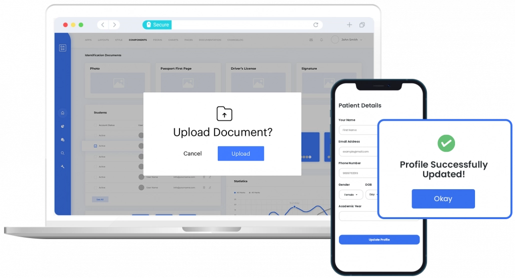 Self-serve portal for patients and referrals