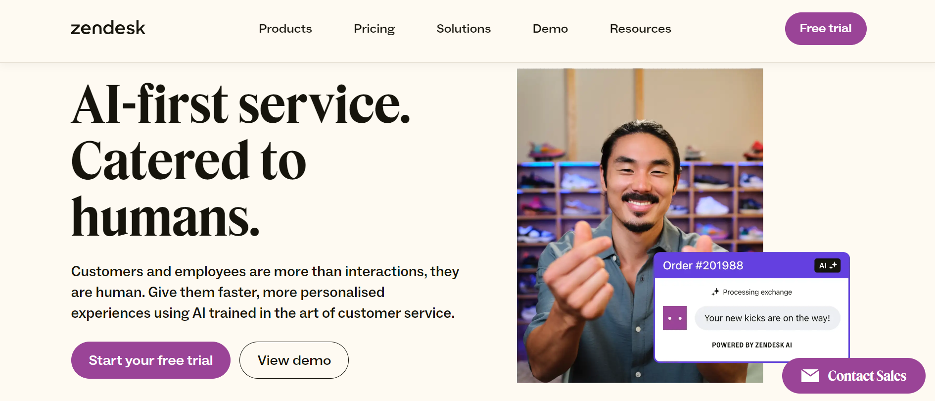 zendesk customer service software