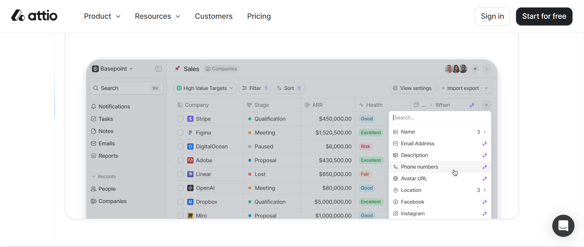 Attio- crm for outbound sales