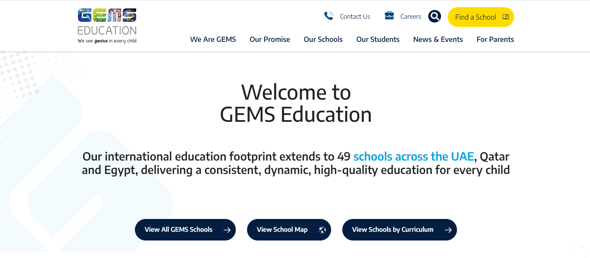 GEMS Education school management system