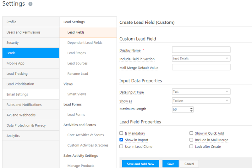 crm best practices-Lead