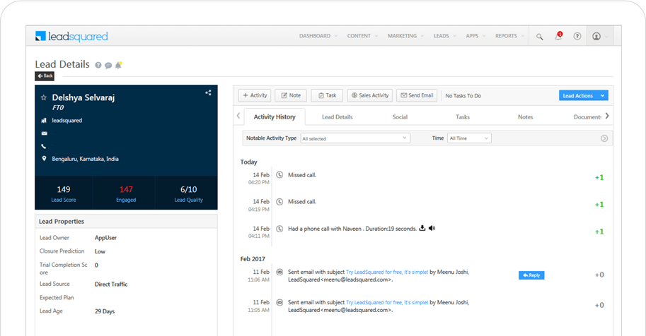 call capture - crm sales process flow